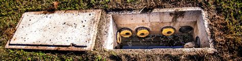 septic distribution box repair